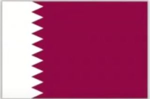 カタール国の国旗