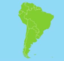 南アメリカ大陸