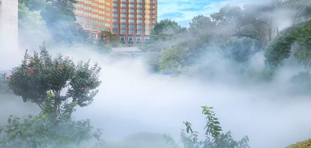 ホテル椿山荘東京の雲海